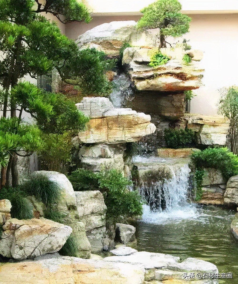 石材景观设计图片大全,园林石材景观大全