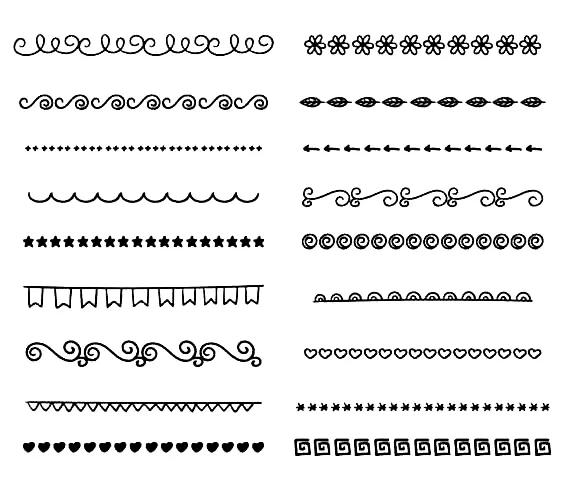 手抄报手账整个边框,阅读手抄报边框素材