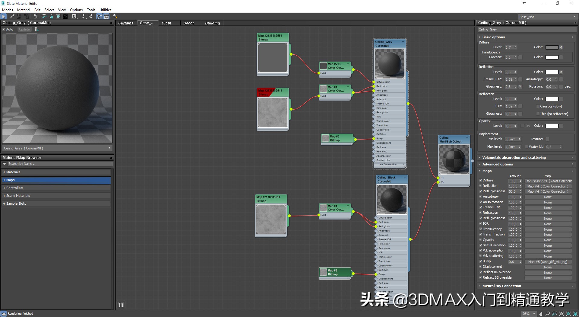 耗时8周，做的逼真现代公寓客厅，带大家看看大神的作品