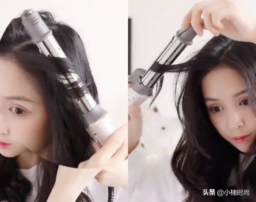 韩国发型师分享实用的电发卷技巧，让你轻松烫出好看的大波浪