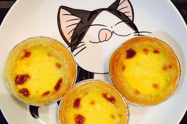 外酥里嫩简单零失败蛋挞的做法,蛋挞外酥自己在家做