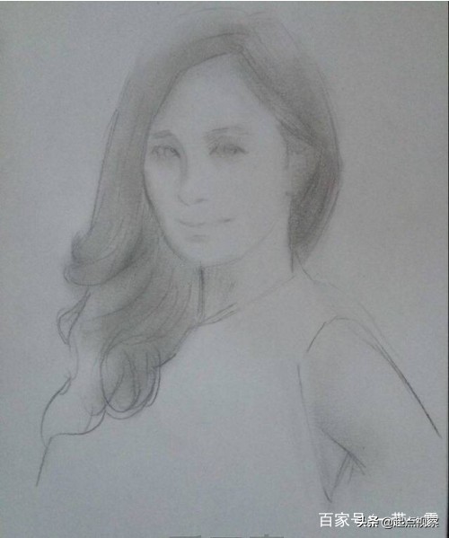 白浅上神你值得拥有，素描大幂幂的“魂”教程