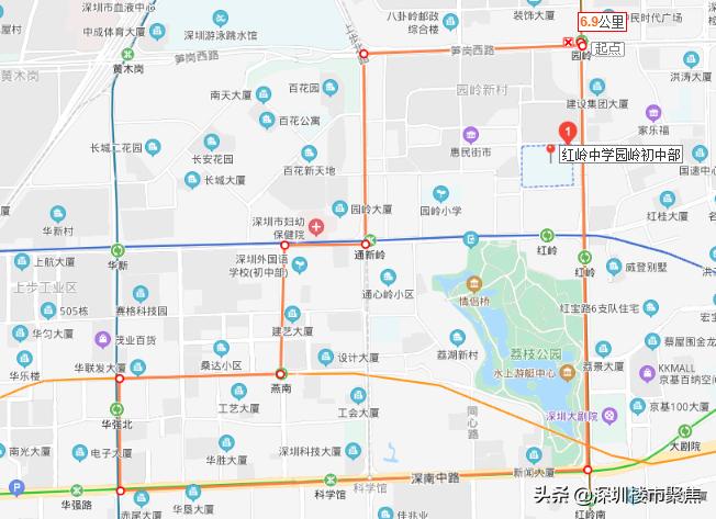 深圳红岭片区名校云集,深圳市十大名校红岭