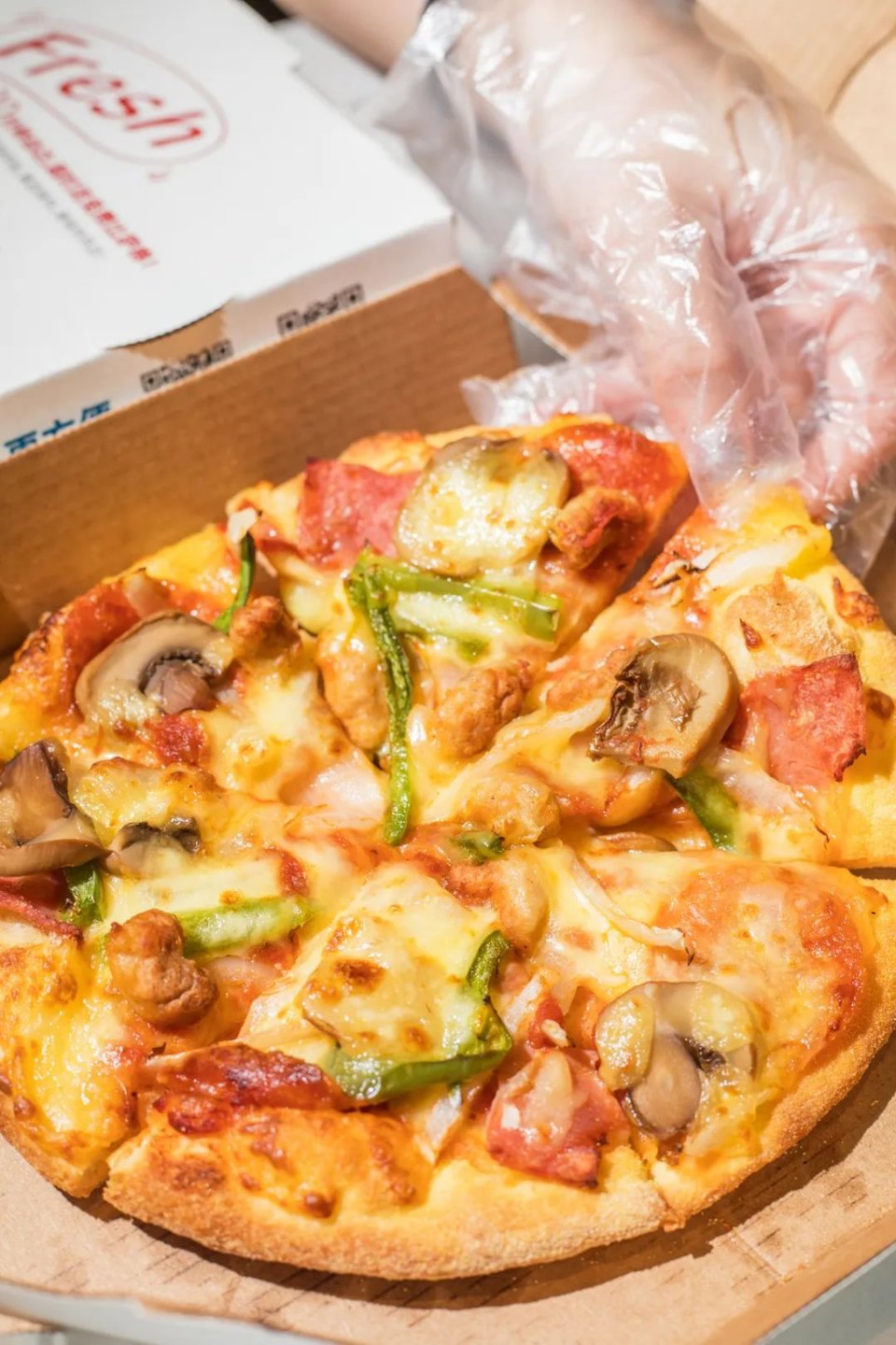 9寸精选芝士比萨,芝士双倍比萨