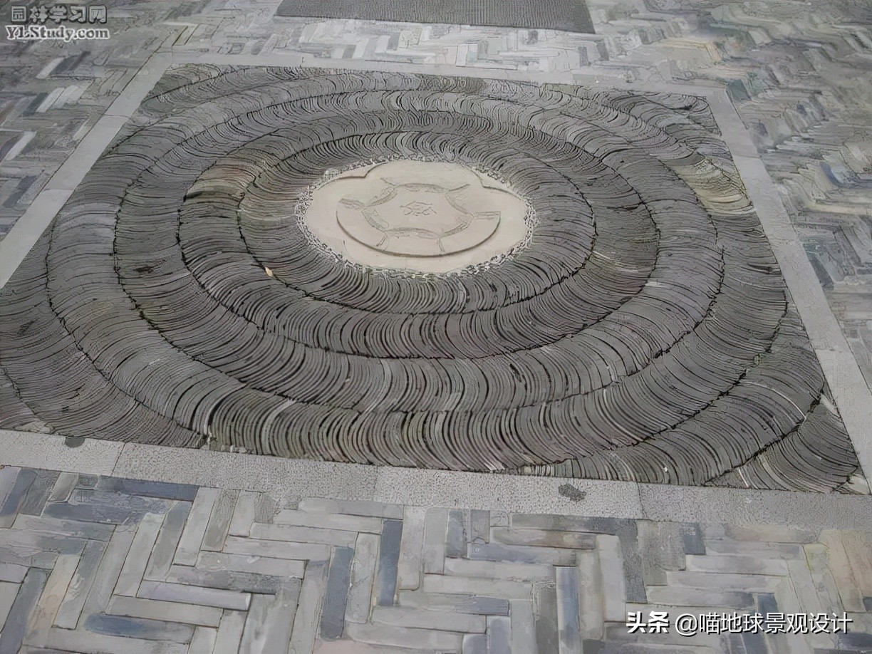 别墅庭院地面透水混凝土,别墅庭院地面铺装材料