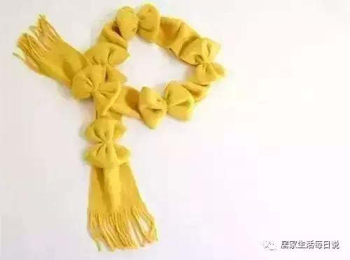 过时的长围巾能改什么,老款围巾改造