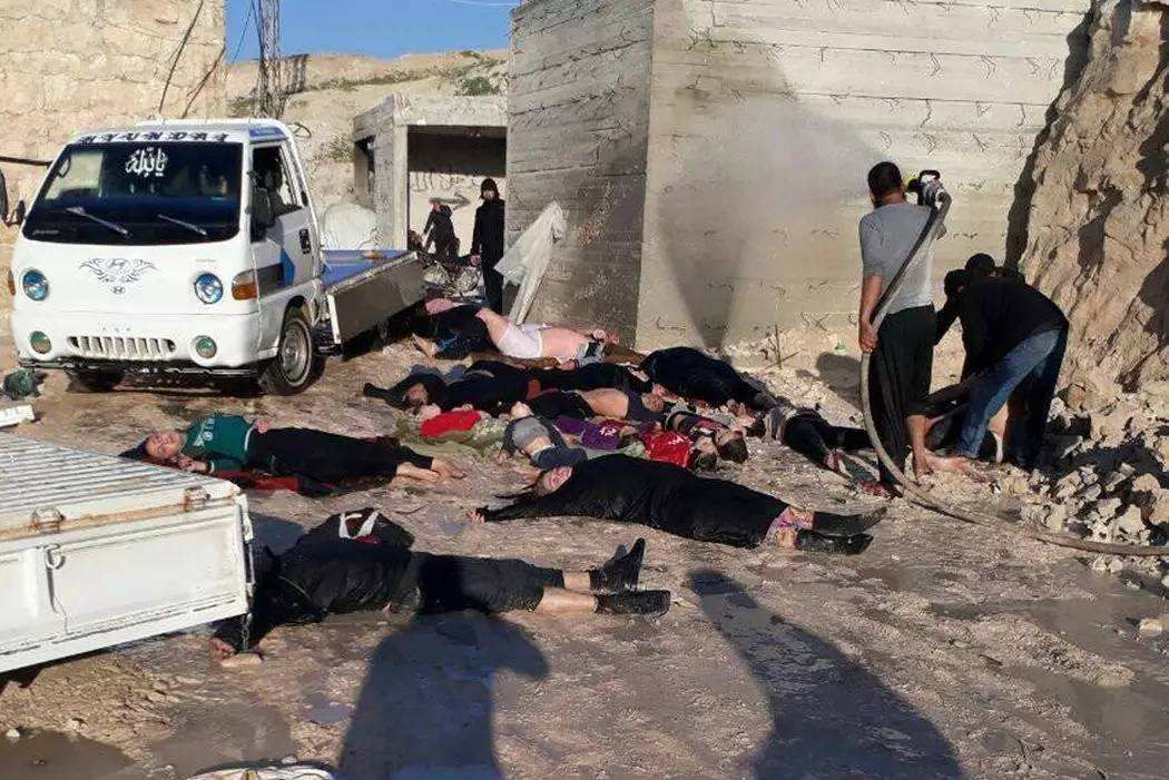 叙利亚遭毒气攻击多名儿童死亡,美军在叙利亚使用生化武器