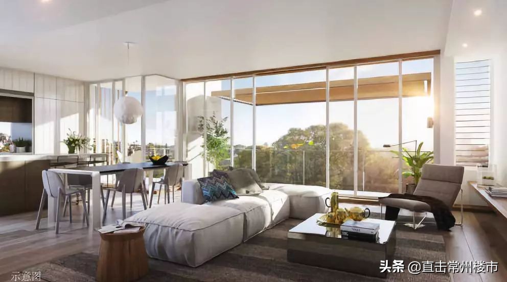 现代风格大平层豪宅,大横厅豪宅带来的生活