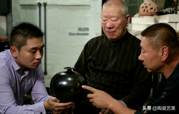 博山雨点釉茶具一套,博山雨点釉茶具图片大全