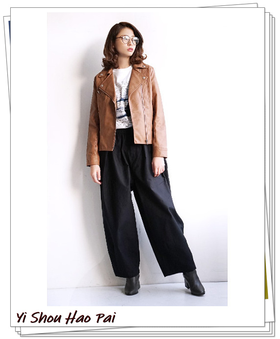 机车风格的皮夹克怎么搭配减龄,驼色皮夹克搭配什么颜色裙子好看