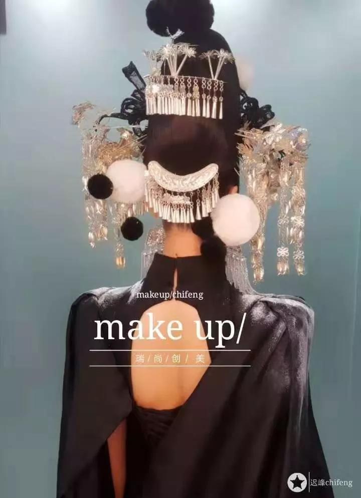 舞台纸质服饰创意妆,舞台创意妆整体造型