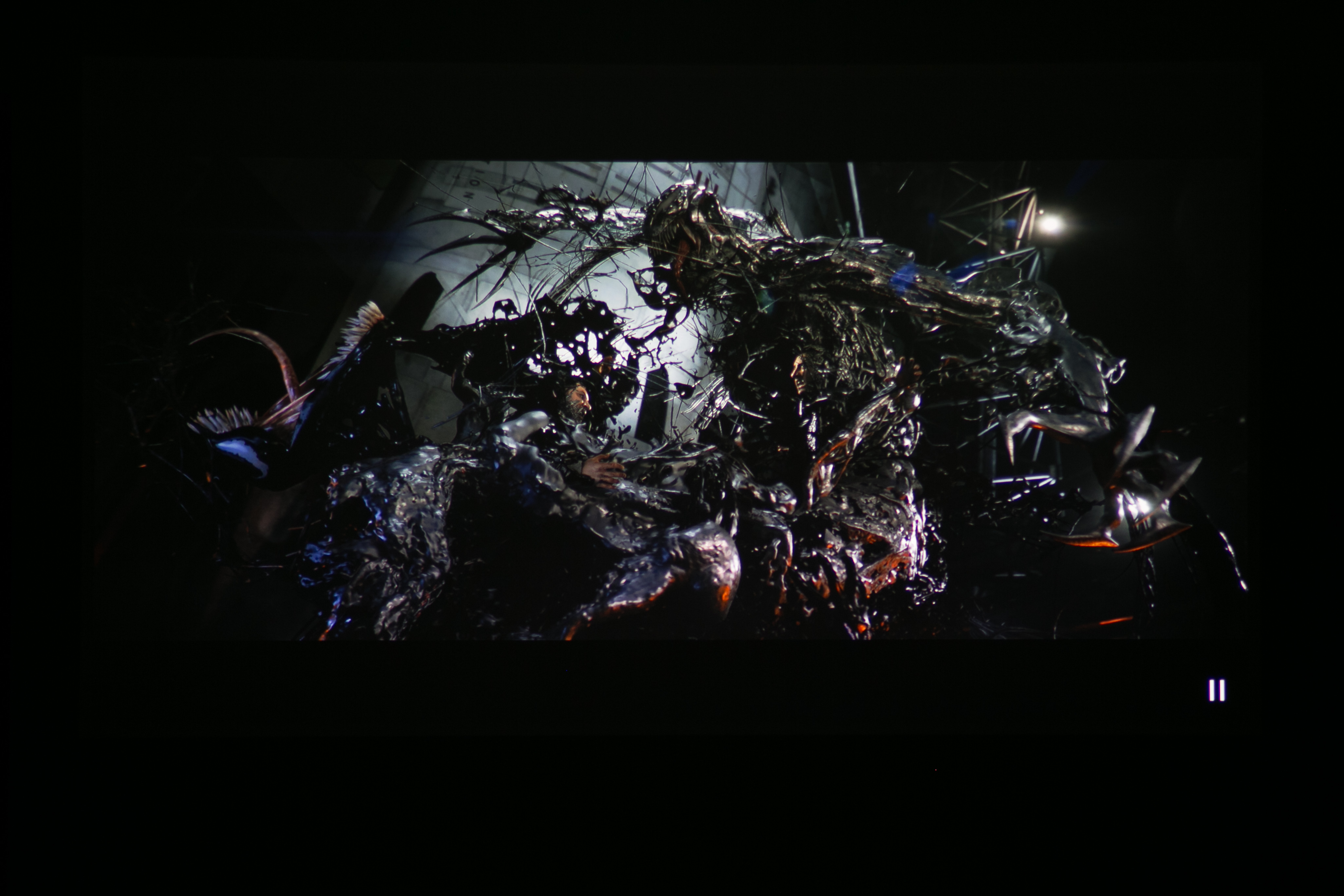 4k投影看1080p效果,全面屏对比