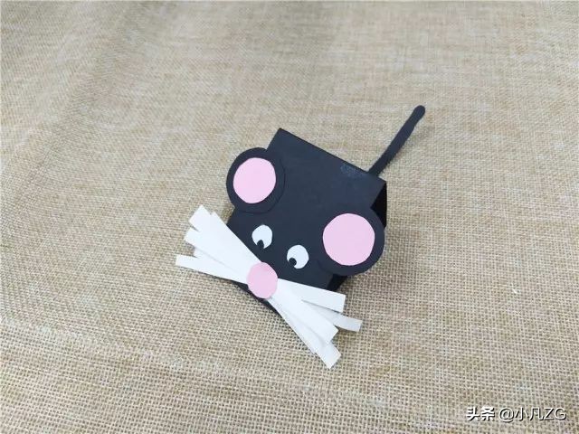 手工制作小老鼠幼儿园,亲子手工制作小老鼠幼儿园