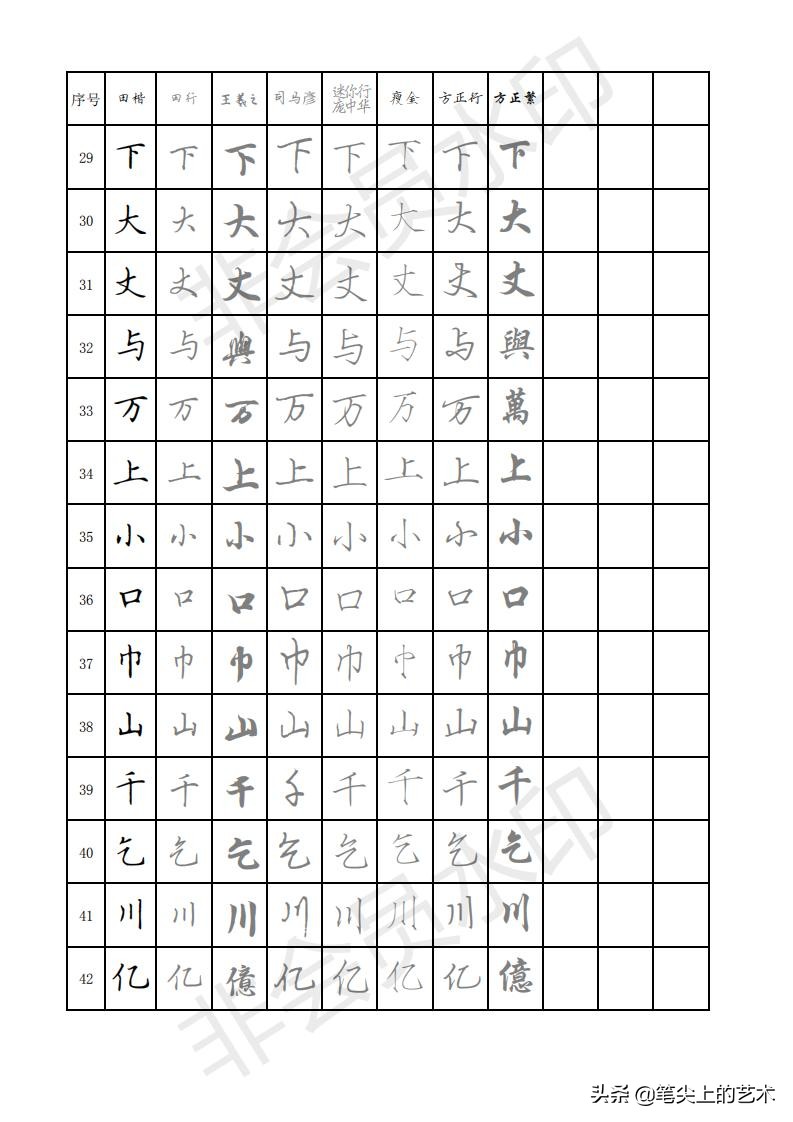 练习字帖成人款打印,字体练习最好的字帖