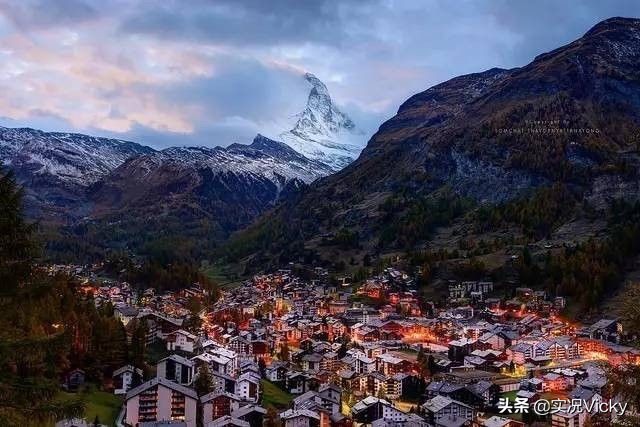旅游风景视频阿尔卑斯山,旅游风光阿尔卑斯山脉