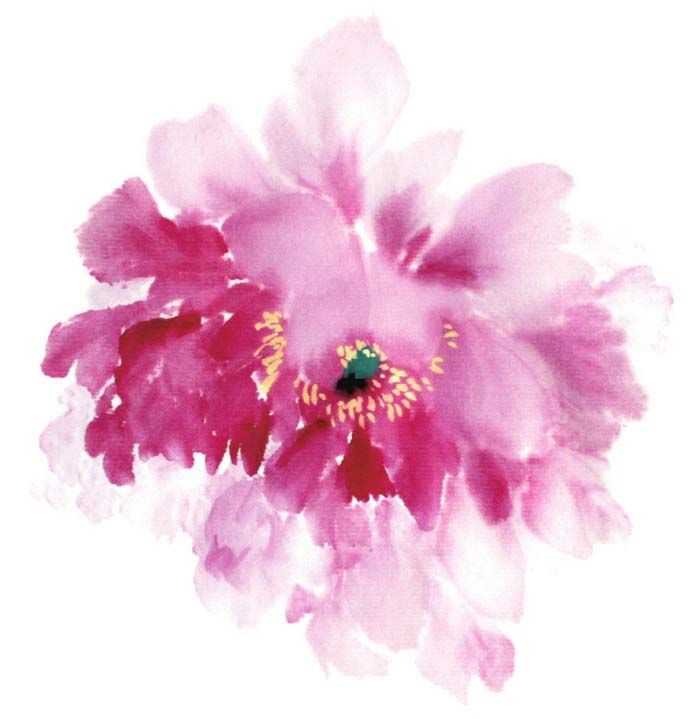 国画知识：牡丹不会画？教你3种牡丹画法，简单易学，快收藏起来