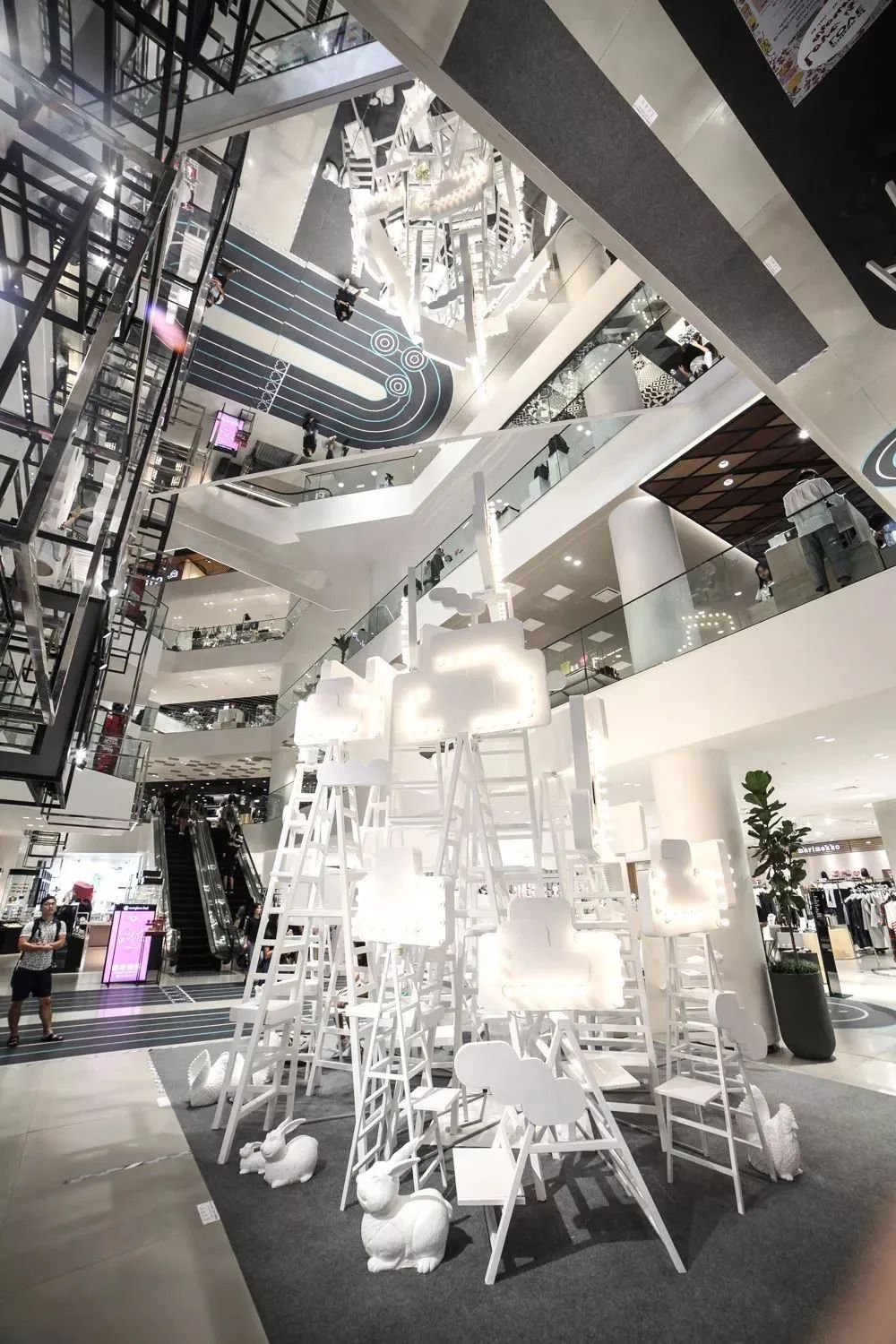 泰国大型购物中心各楼层布局,泰国的购物中心设计