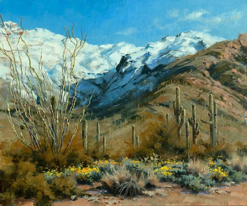 绝美风景油画教程,最灵动的风景油画