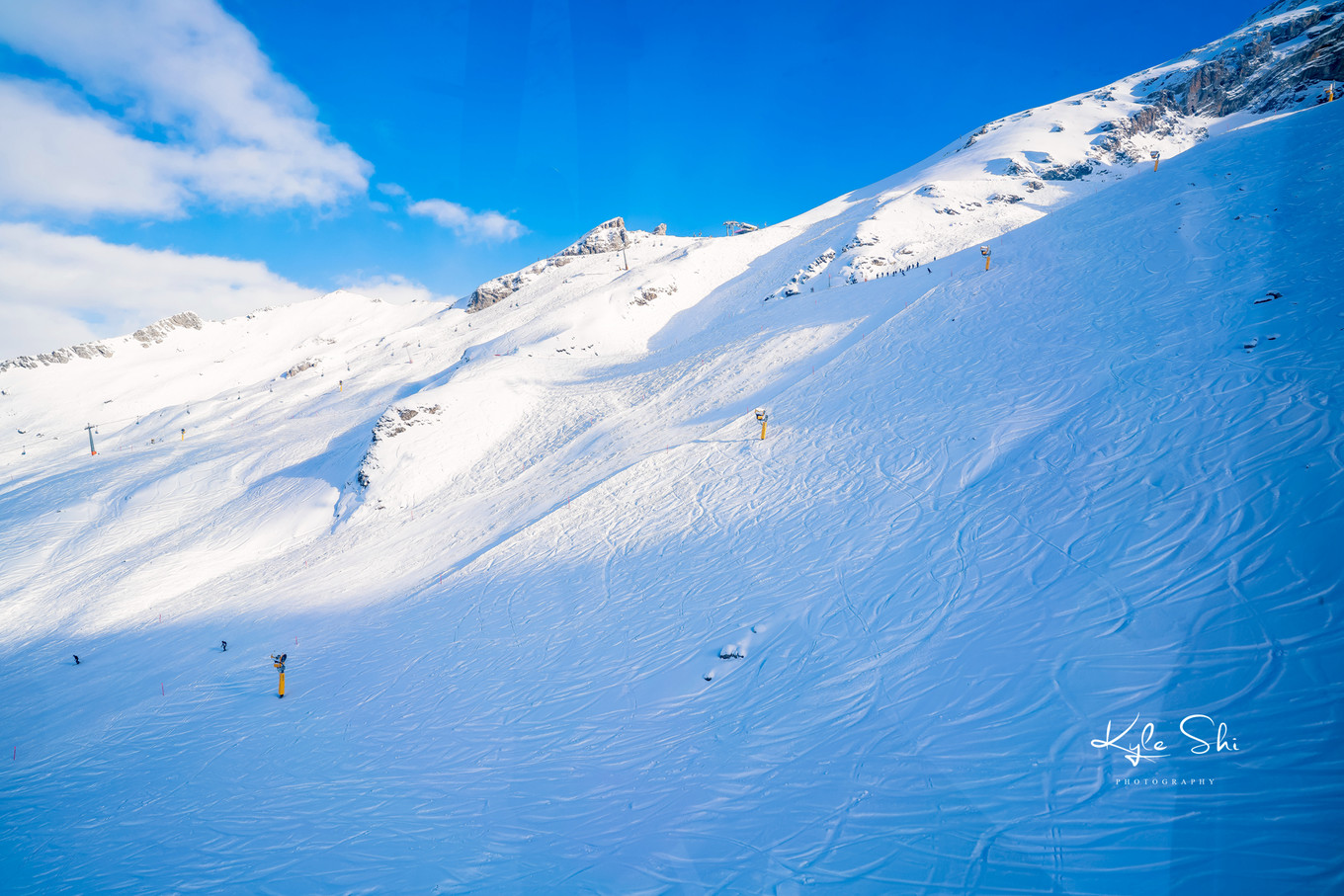 瑞士高山滑雪上演惊险与刺激,瑞士滑雪的真实感受