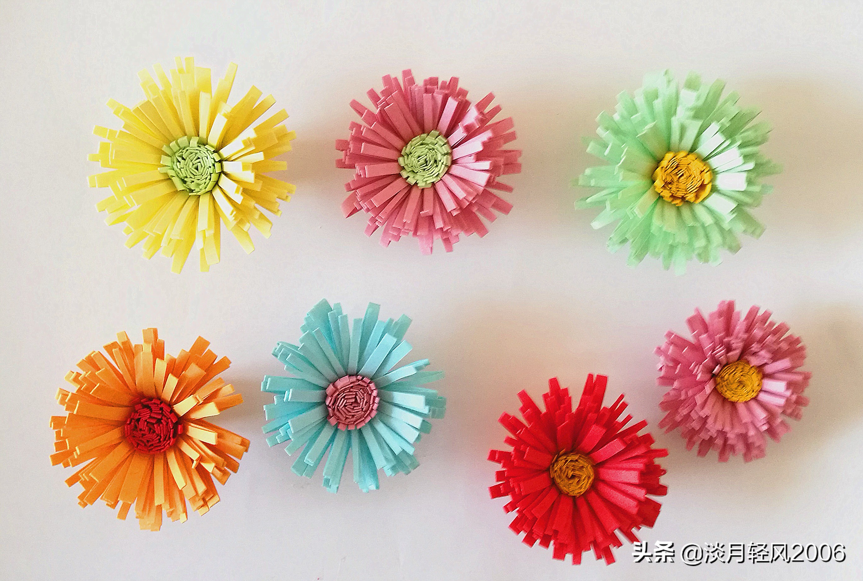 卡纸手工制作小花园,卡纸创意手工制作大全花卉