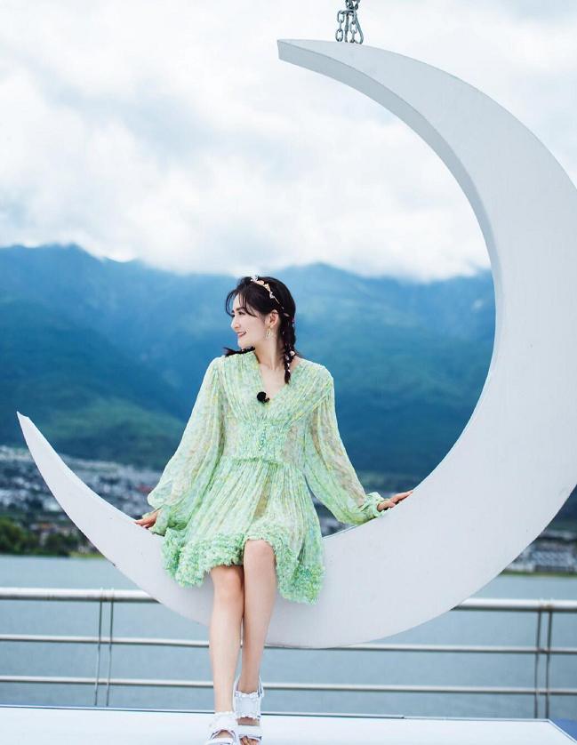 旺夫女人超美连衣裙,减龄不露腿穿搭连衣裙