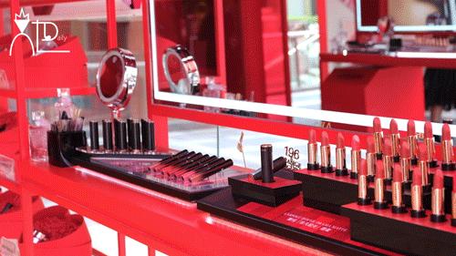 兰蔻圣诞礼包口红,兰蔻暴力熊口红