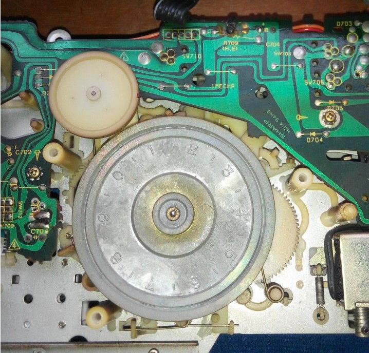 夏普收录机777的尺寸是多少,夏普777收录机电机拆卸视频