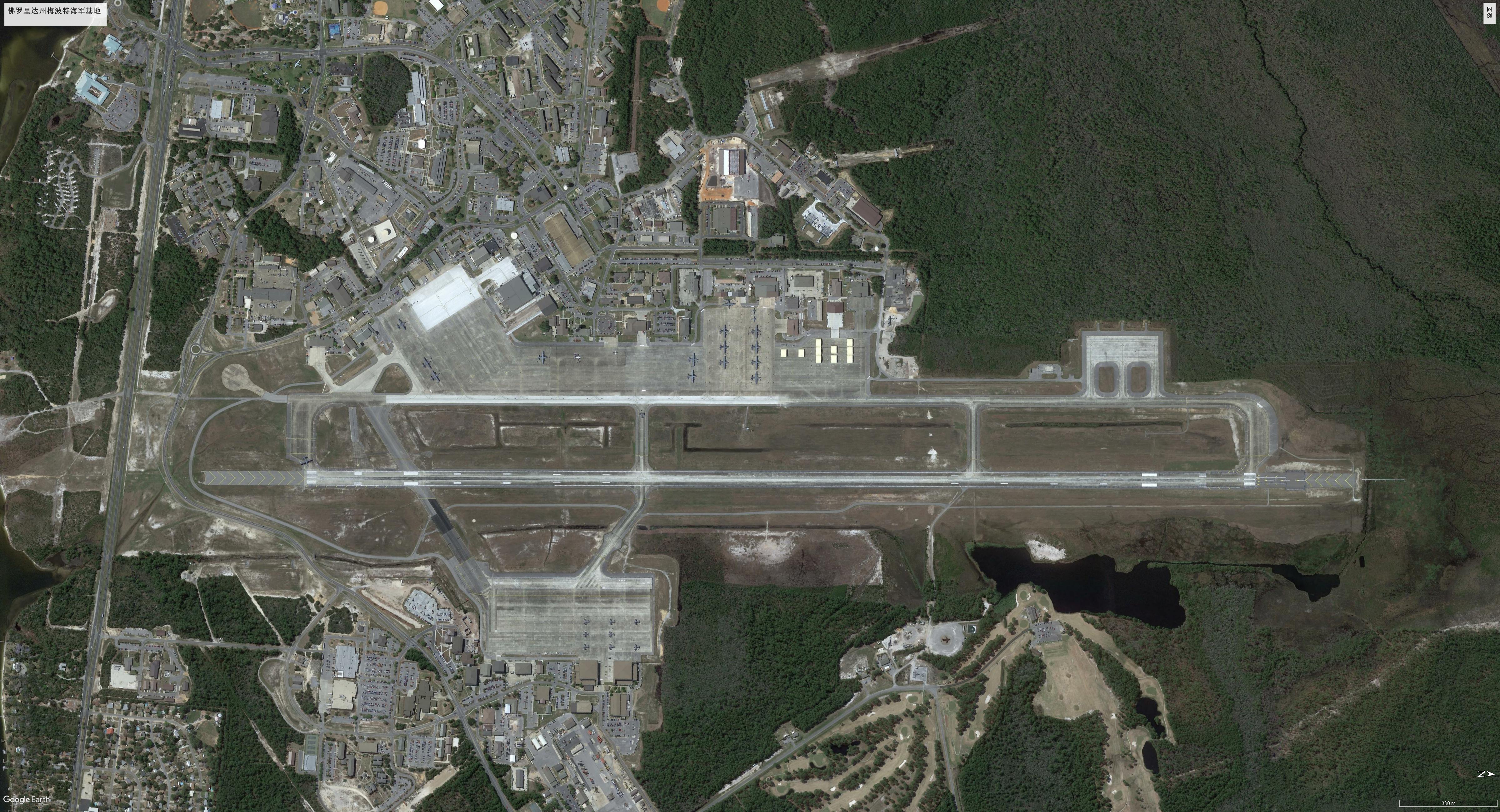 卫星地图观看美军海外军事基地,美军军事基地真实影像
