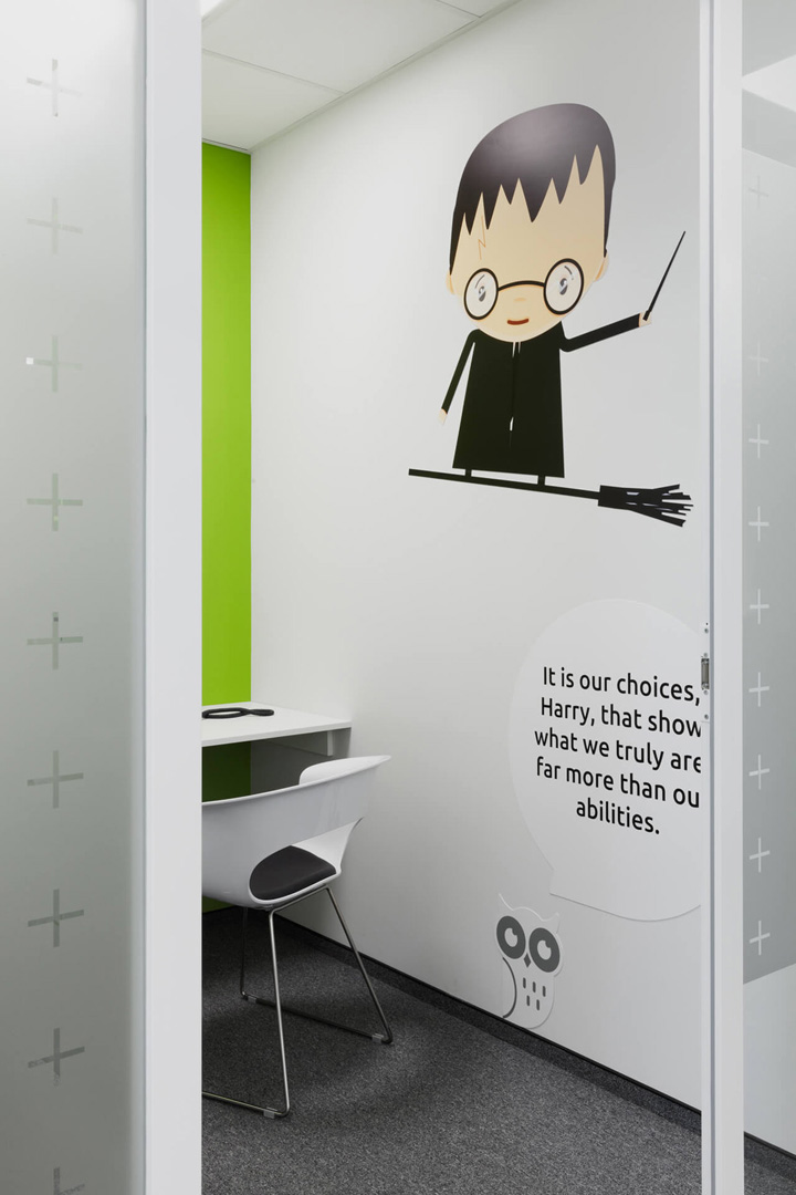 卡通乐园保加利亚软件公司Accedia索非亚办公设计欣赏