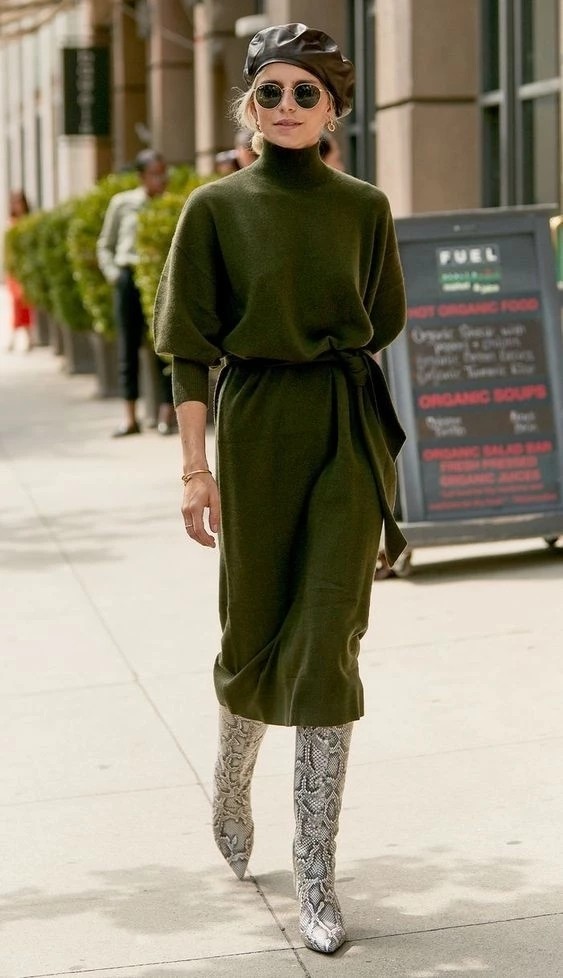 爱穿裙子的女人穿什么好看,爱穿长裙的优雅女人