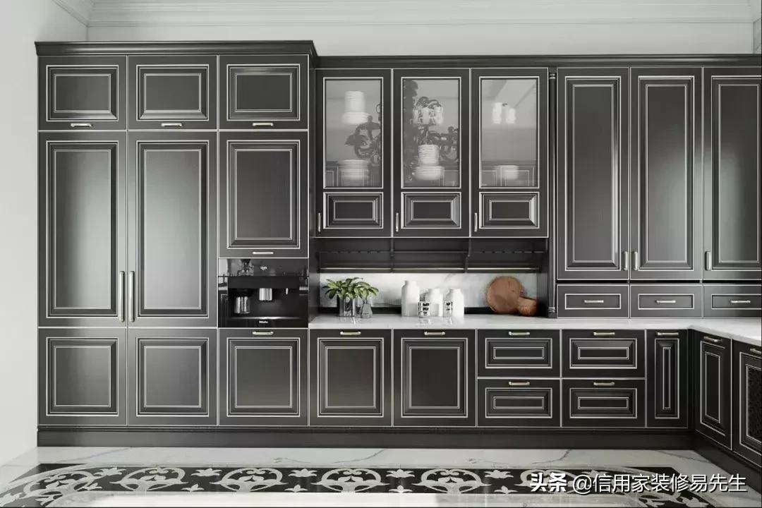 橱柜都有什么颜色好看的,橱柜白色台面配什么颜色的门好看