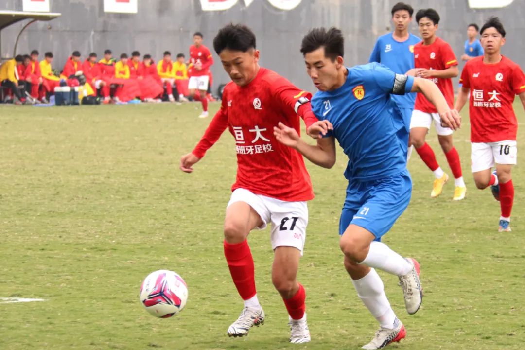 战报｜一带一路杯U16组星辉青训学院1比4不敌恒大足校
