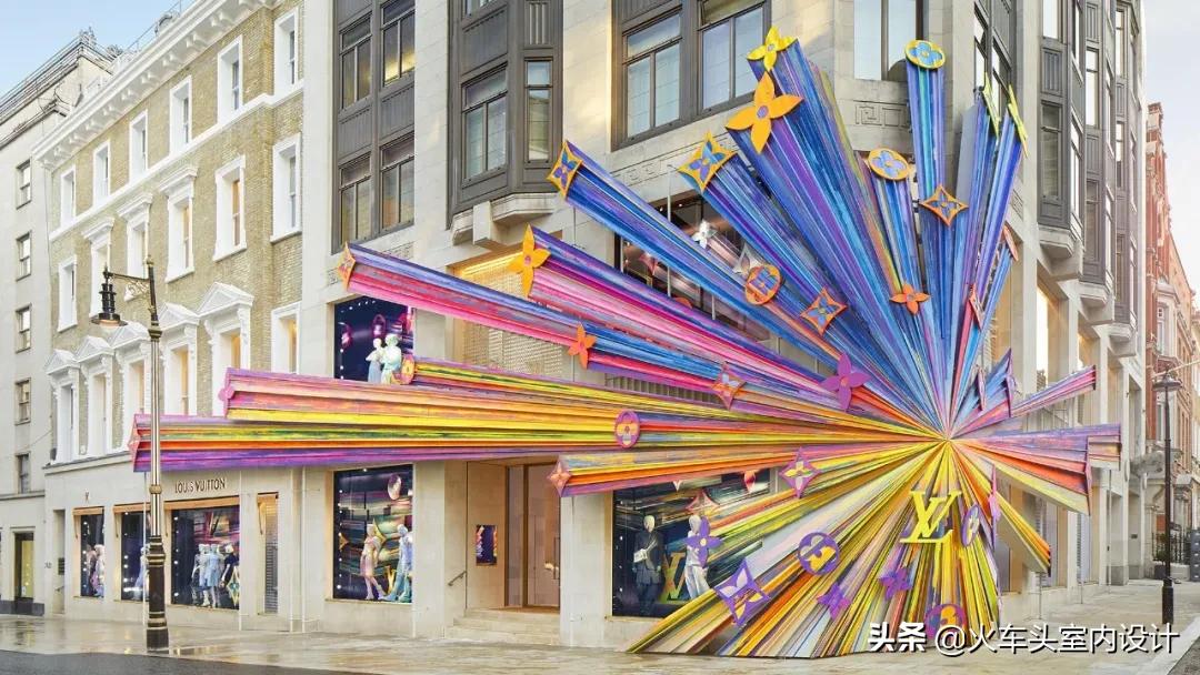 lv的时尚布局,lv的店面装修风格