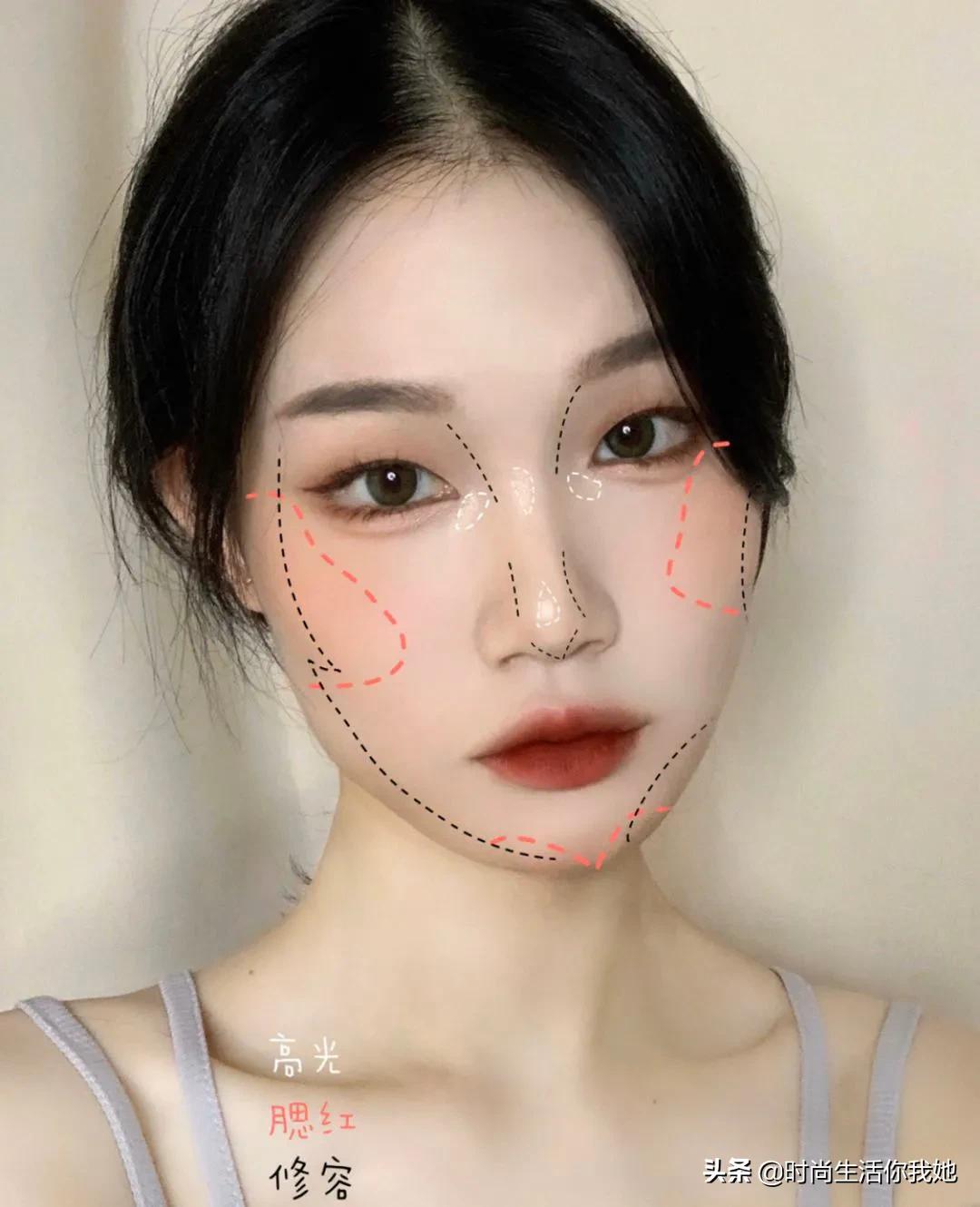 适合圆脸微胖的女生,微胖型女生显老