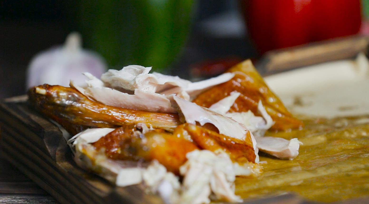 这才是真正的烤鸡做法简单还入味,烤鸡皮怎么红亮