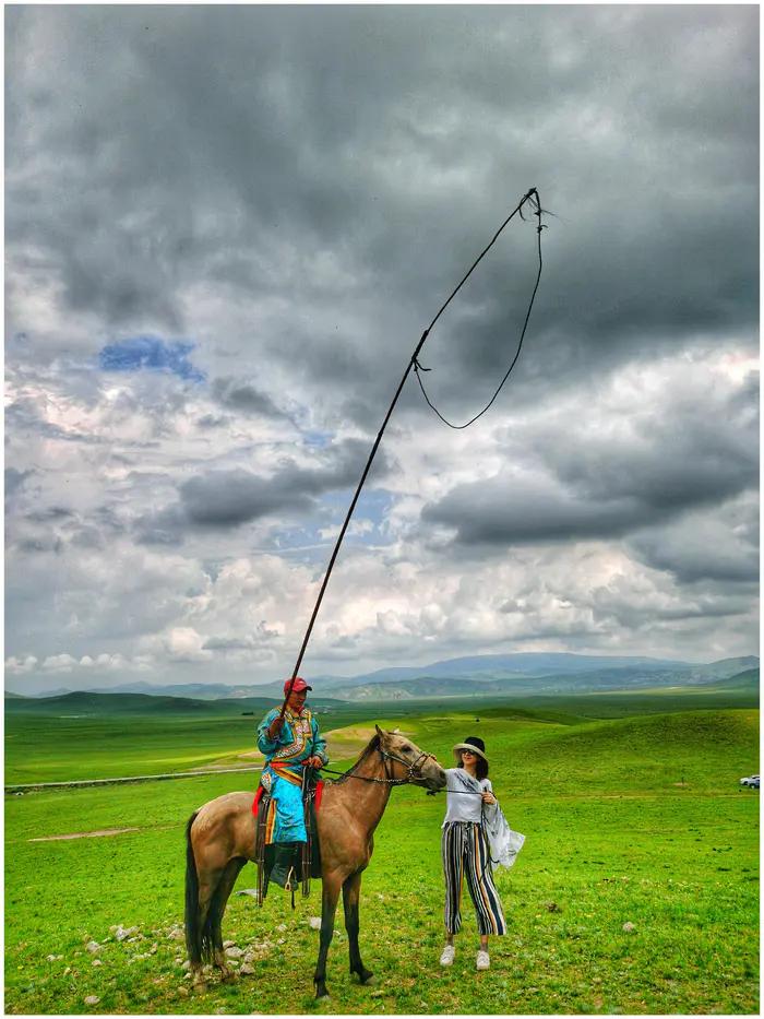 锡林郭勒草原冬天骑马,锡林郭勒盟大草原骑马