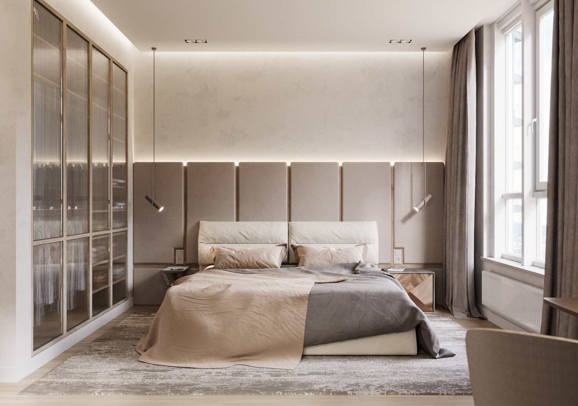 现代化家居装修设计,家居设计现代轻奢装修风格