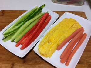 各种口味的紫菜包饭,首尔紫菜包饭各种口味搭配