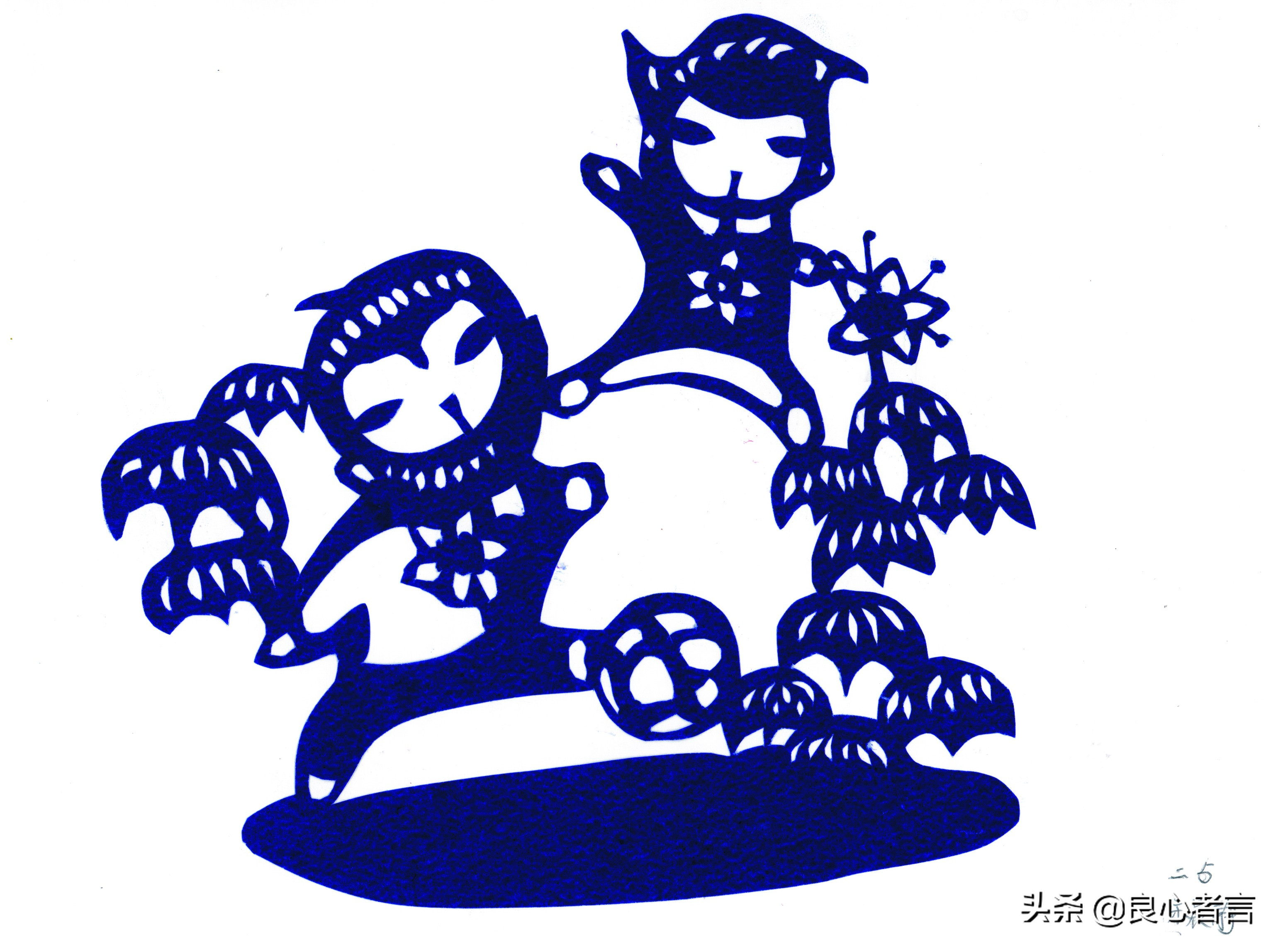 足球剪纸图案大全,足球运动剪纸