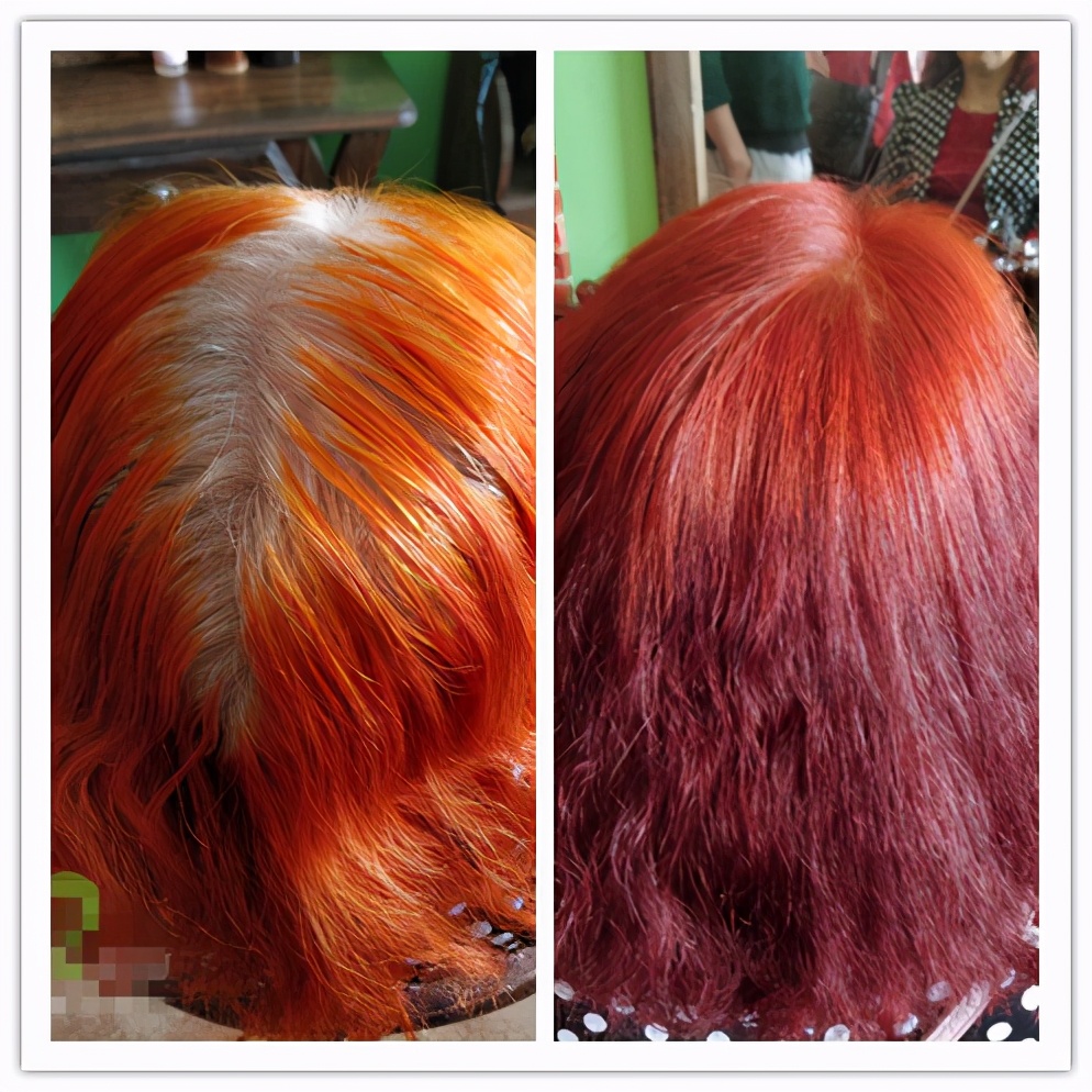 把头发染白发伤害大吗,老年人为什么爱染红色的头发