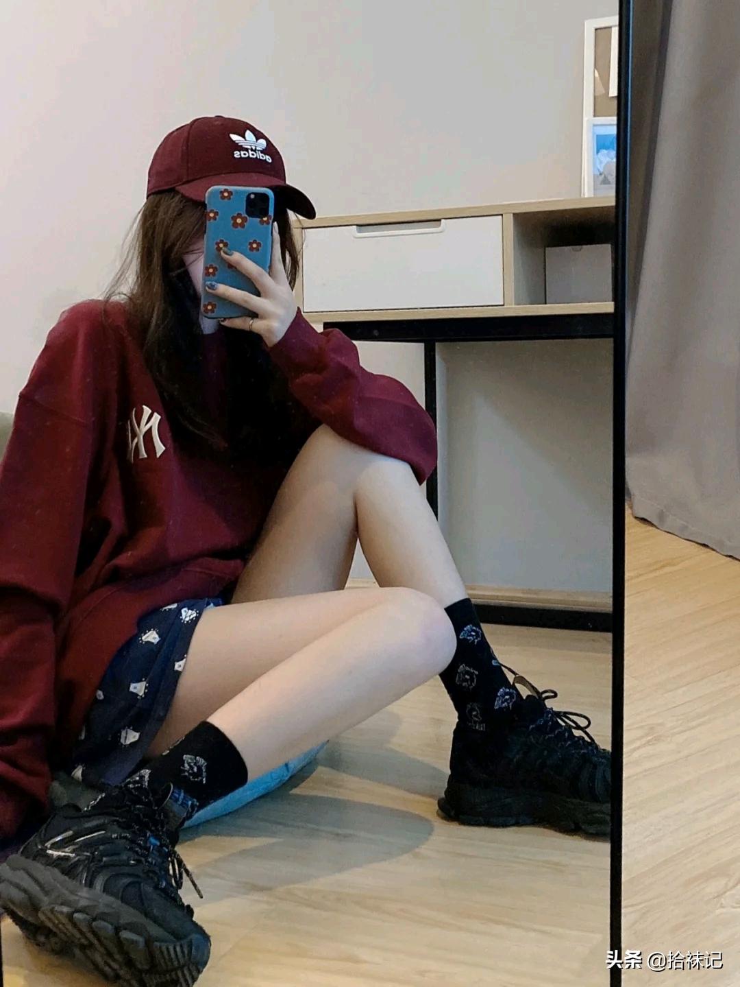 冬日袜子可以这样穿,夏天袜子这样穿太好看了