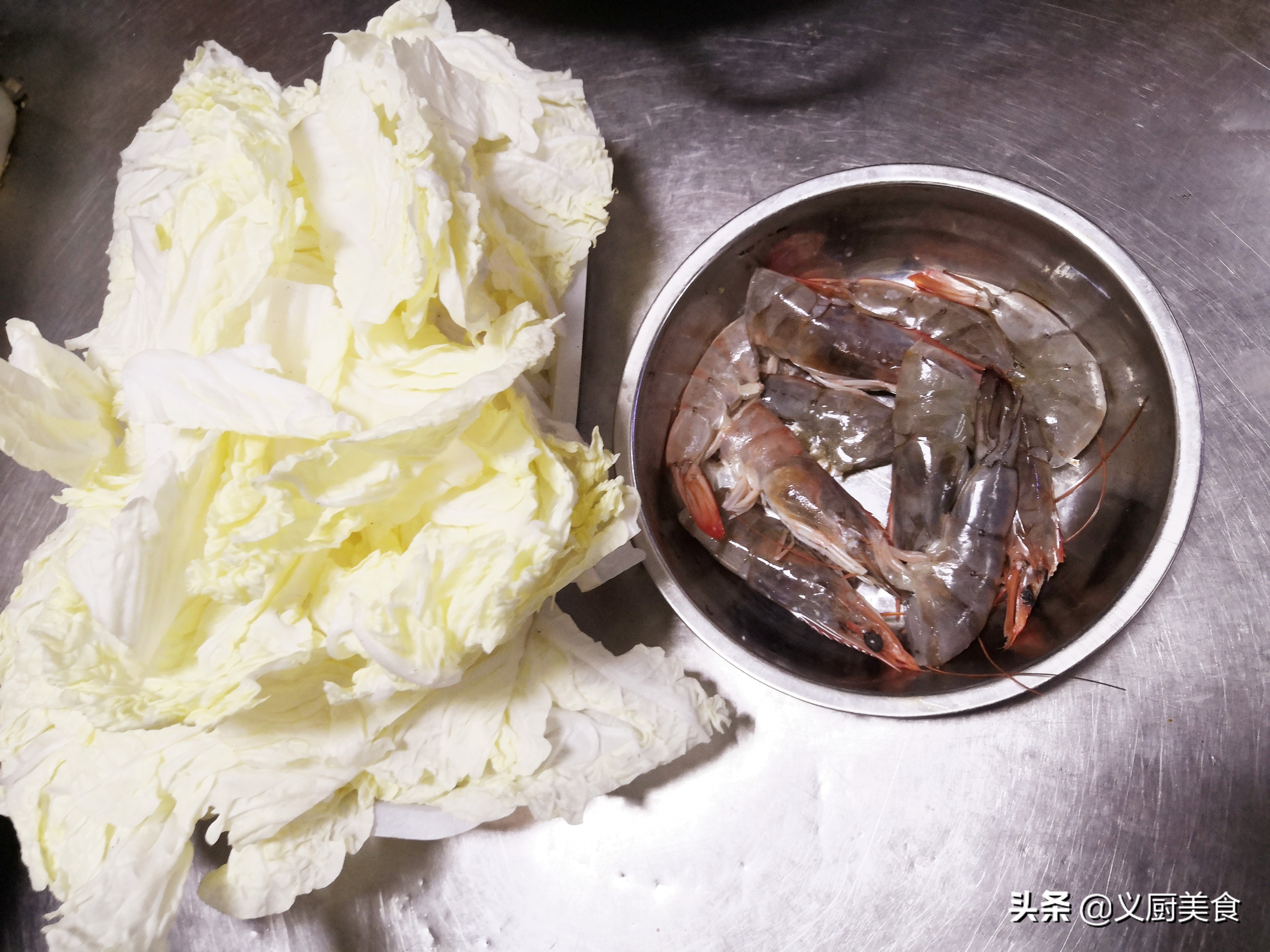 大虾炒白菜怎么做好吃,大虾炒白菜家常做法大全