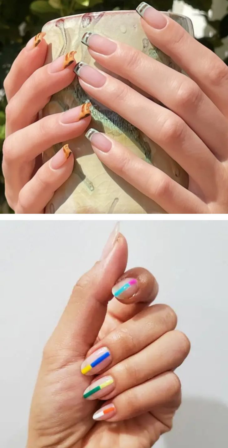 法式美甲怎么做好看,经典法式美甲的做法