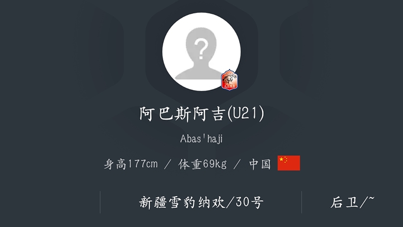 中甲新生代球员,中甲联赛天山雪豹比赛