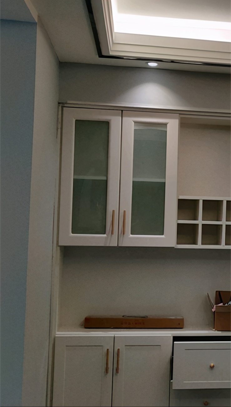 木工自己打原木橱柜,橱柜木工打柜子图