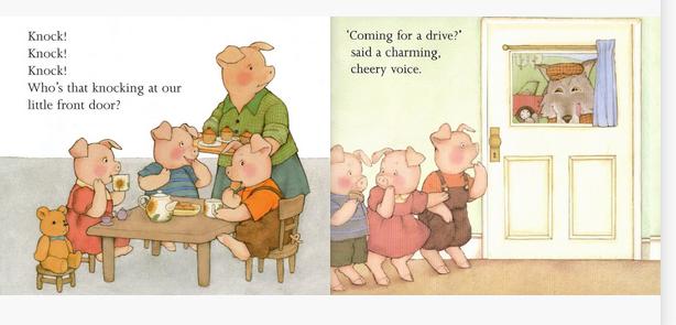 安全意识培养绘本《GoawayMrwolf》