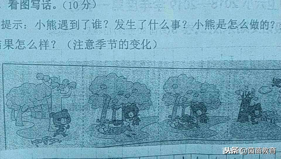 期末必考看图写话训练6篇附范文,期末必考的看图写话二年级