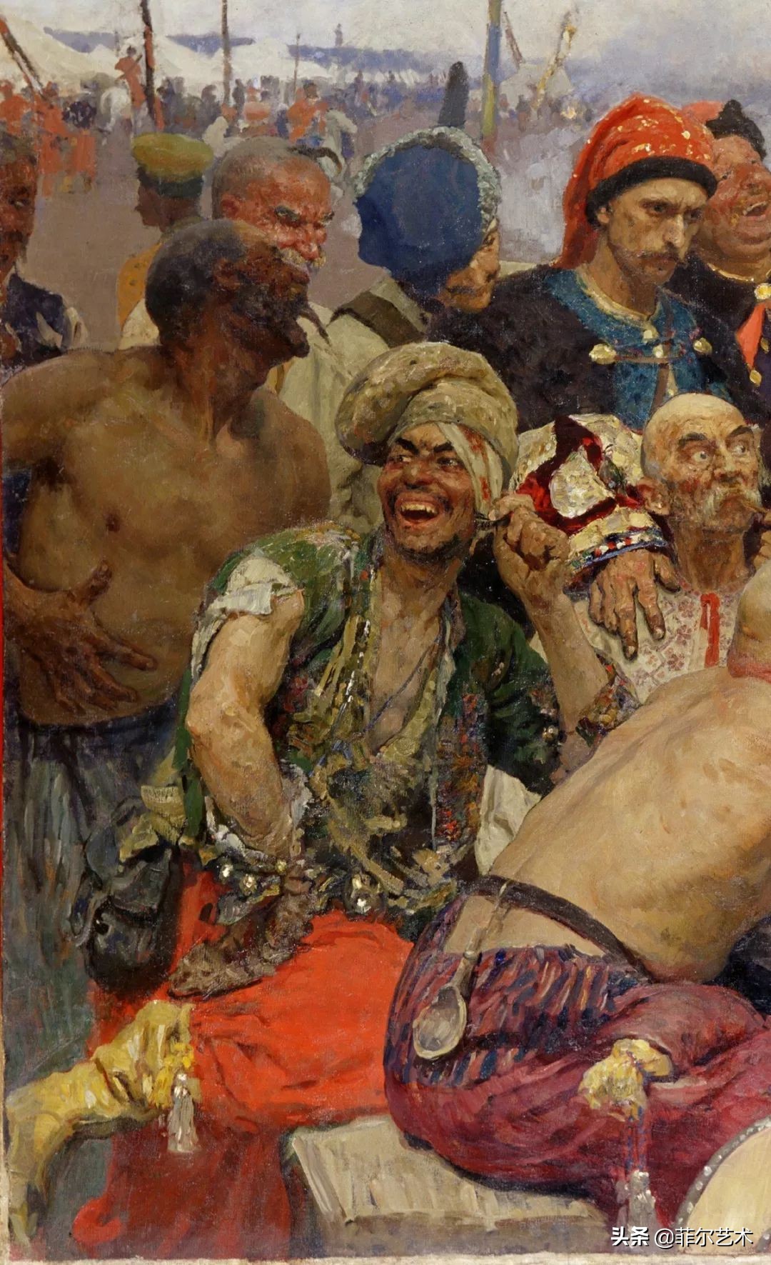 画家列宾作品欣赏,俄罗斯现实主义画家列宾及其作品