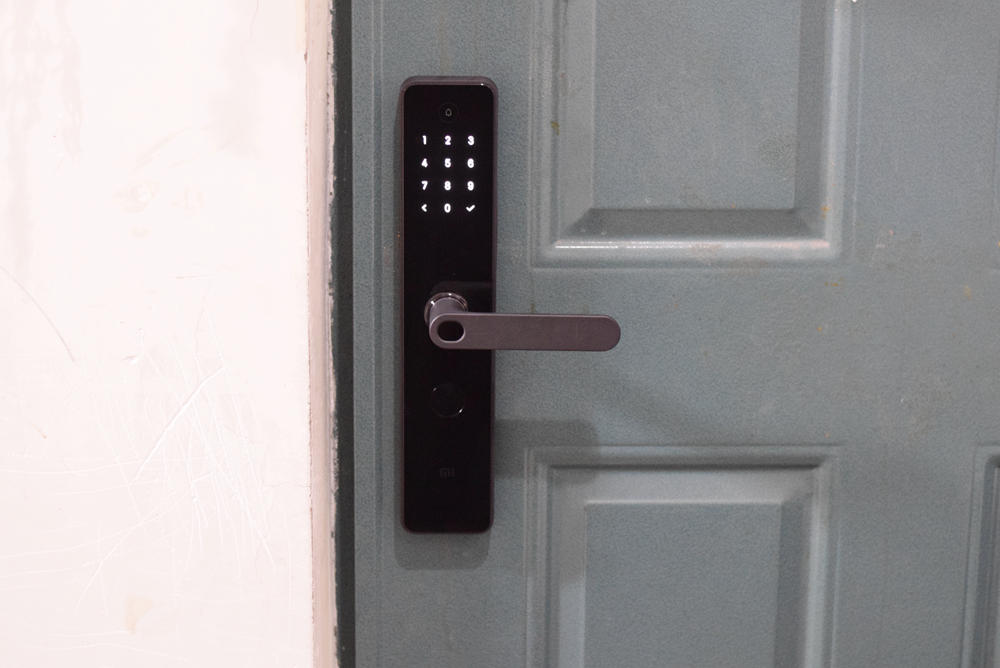 小米智能门锁升级指纹没反应了,小米智能门锁标准款升级霸王锁体