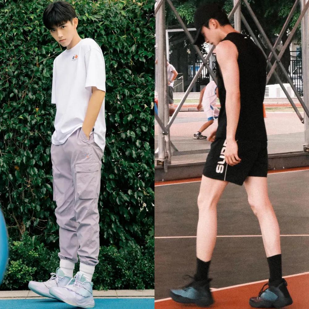 杨幂穿的运动鞋,中国风鸿星尔克鞋子